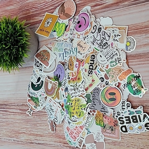 Positive Good Vibe Sticker Bundle - Picture 1 of 3